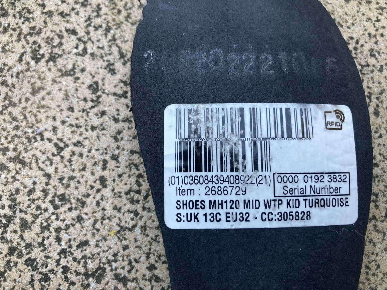 Wandelschoenen kids maat 32 jongen/meisje