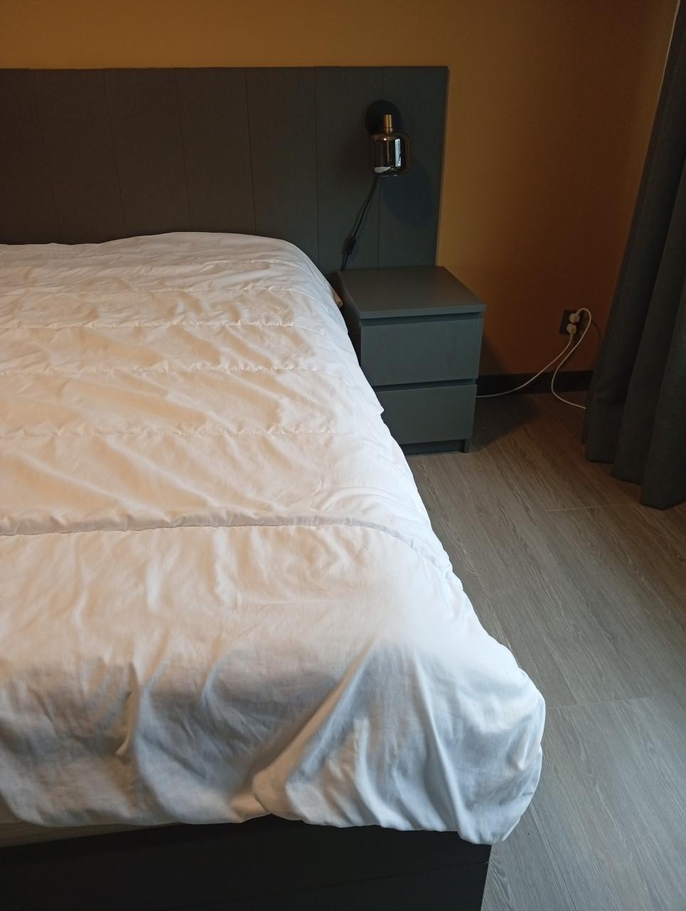 Bed met elektrische lattenbodems