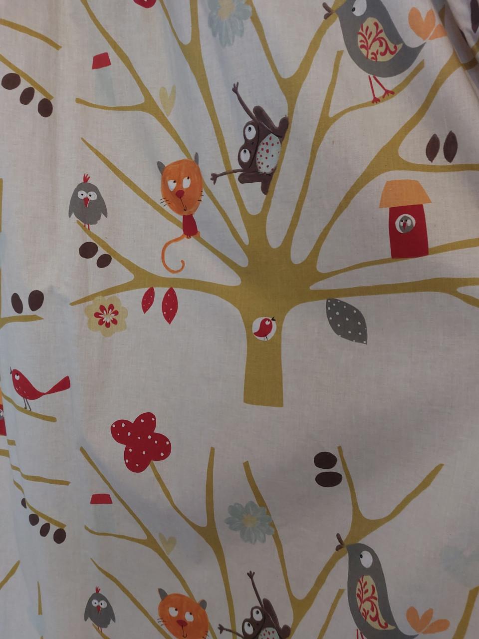 Gordijnen kinderkamer 2.00m breed x 2.40m hoog