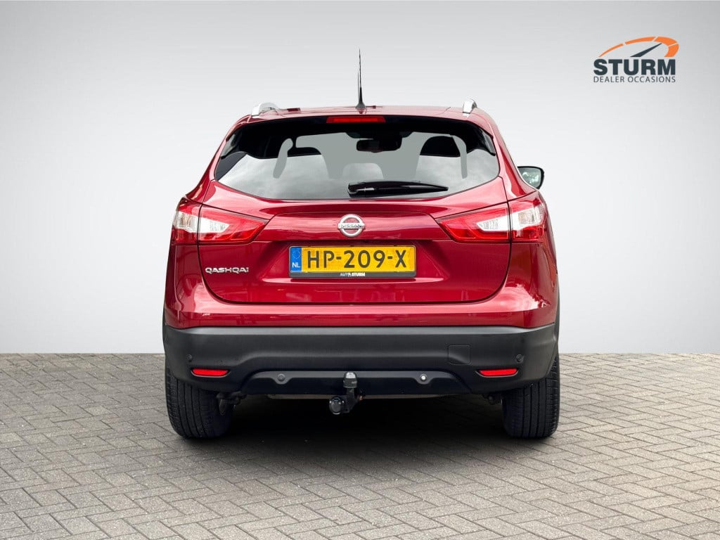 Nissan Qashqai 1.2 tekna | trekhaak | navigatie | leder | 360° camera | sto