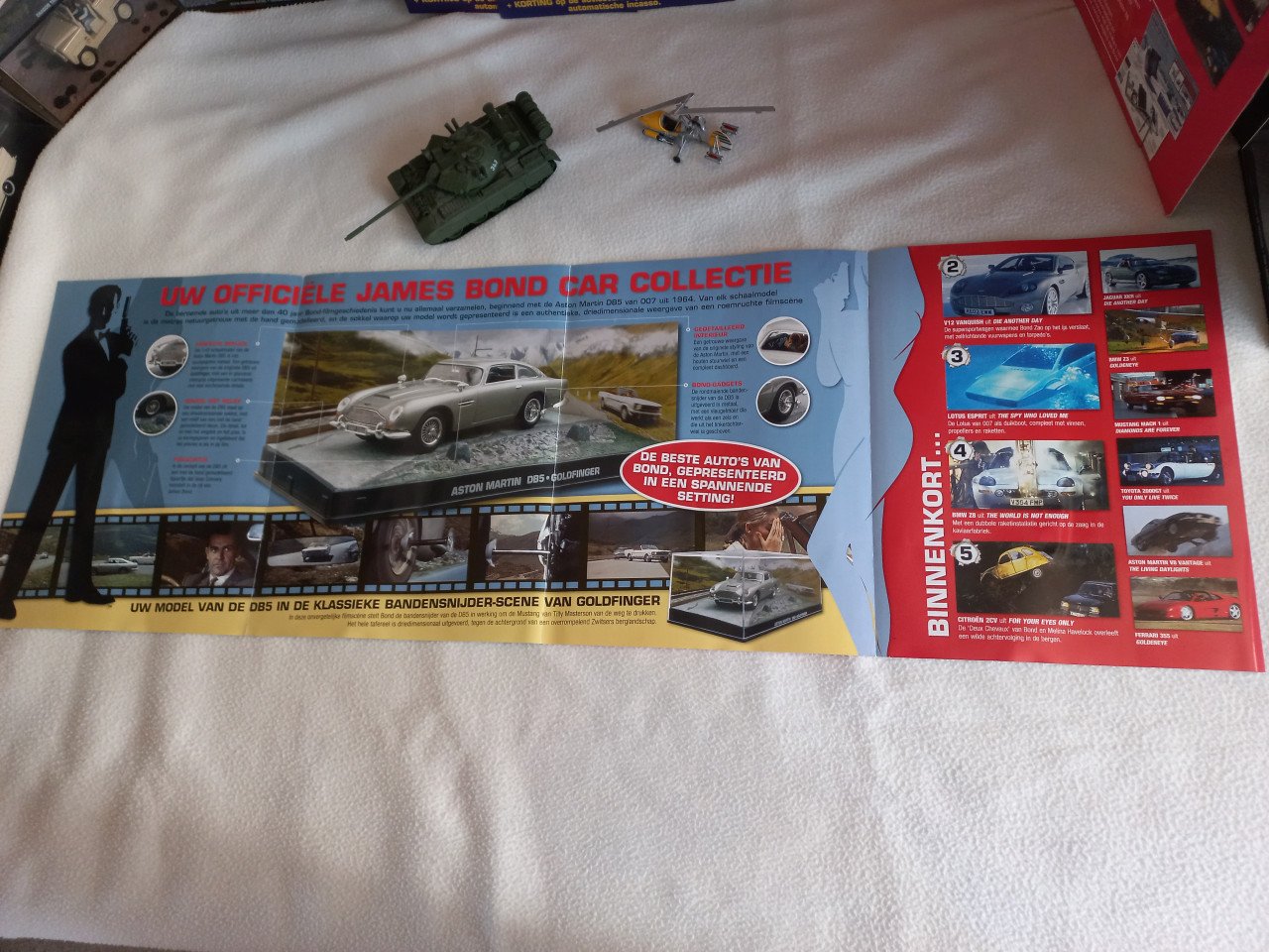 Te koop james bond car collectie