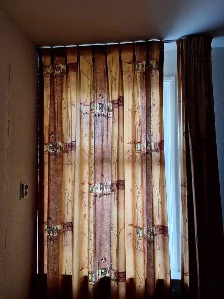 Vintage overgordijnen heel mooi