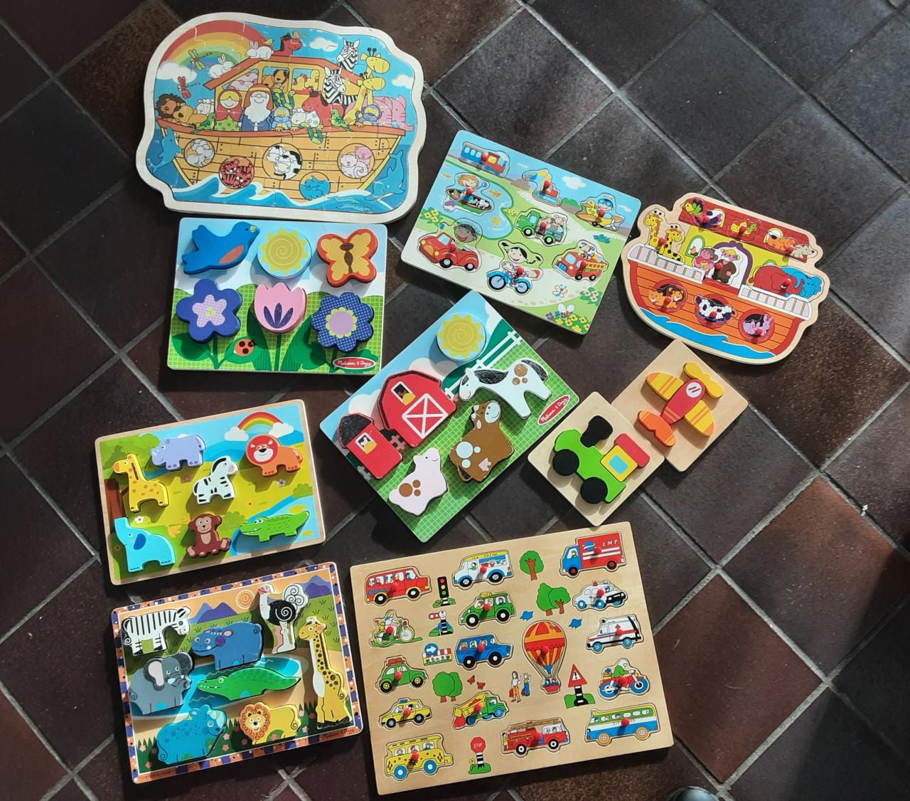 Houten legpuzzels