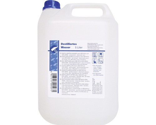 Gedestilleerd water, 15 liter