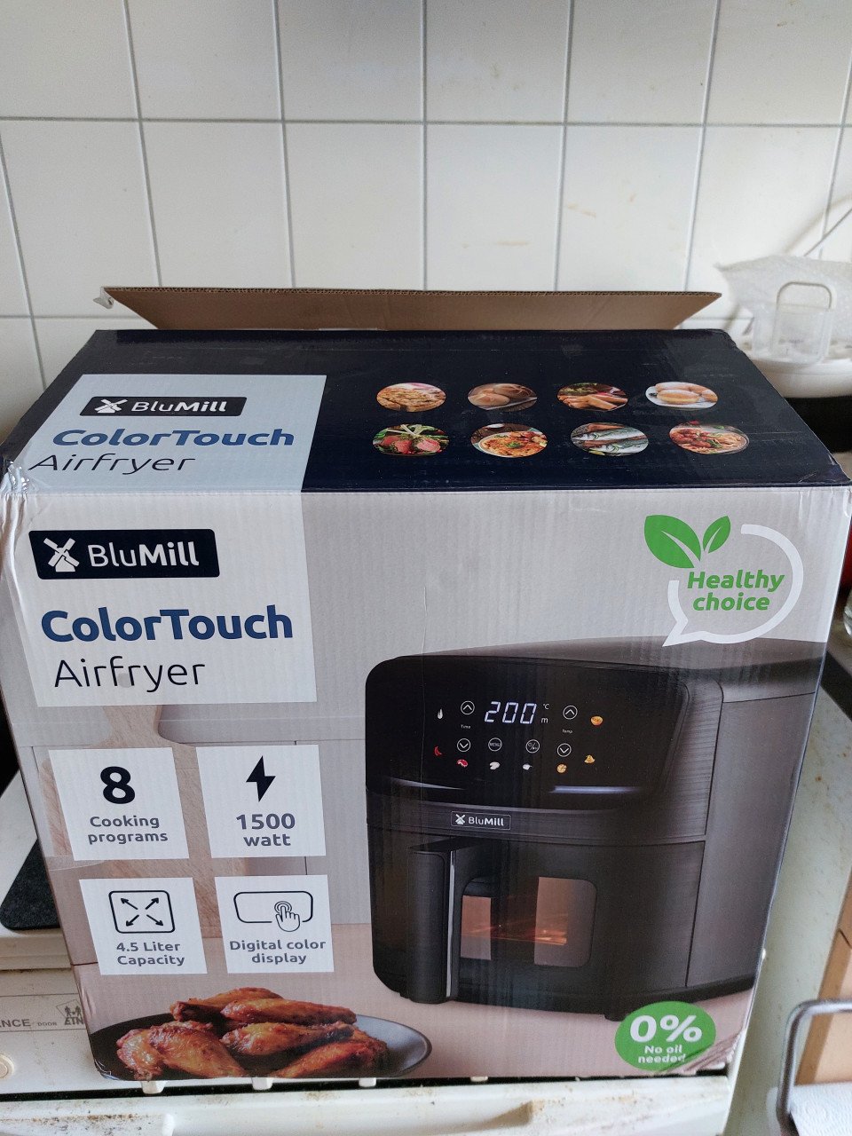BLUEMILL AIRFRYER 4,5 L