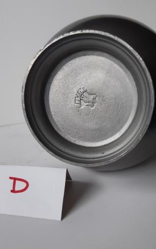 Tinnen kannen met deksel : 4 verschillende modellen