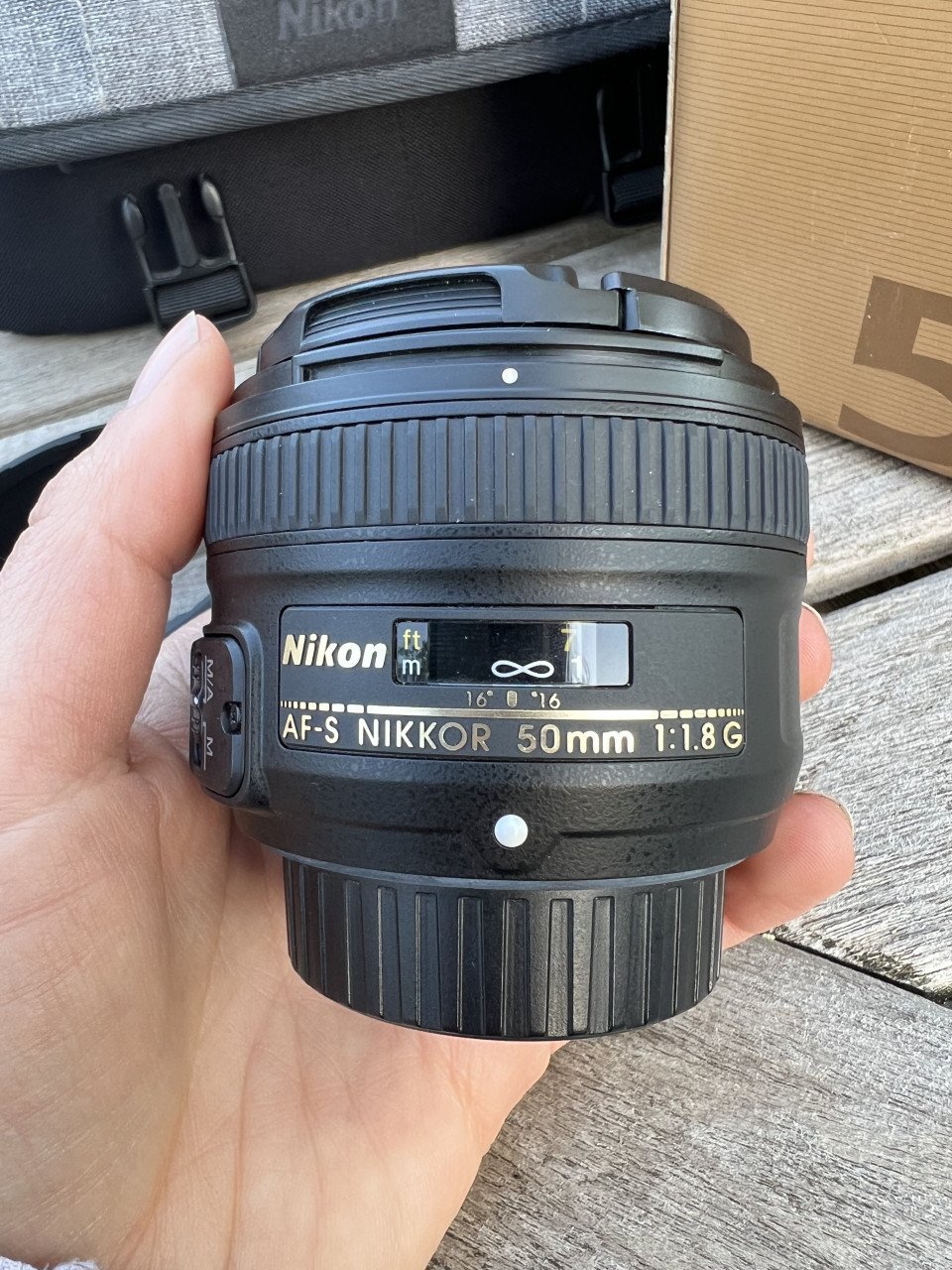 Nikon Nikkor 50mm f/1.8 lens