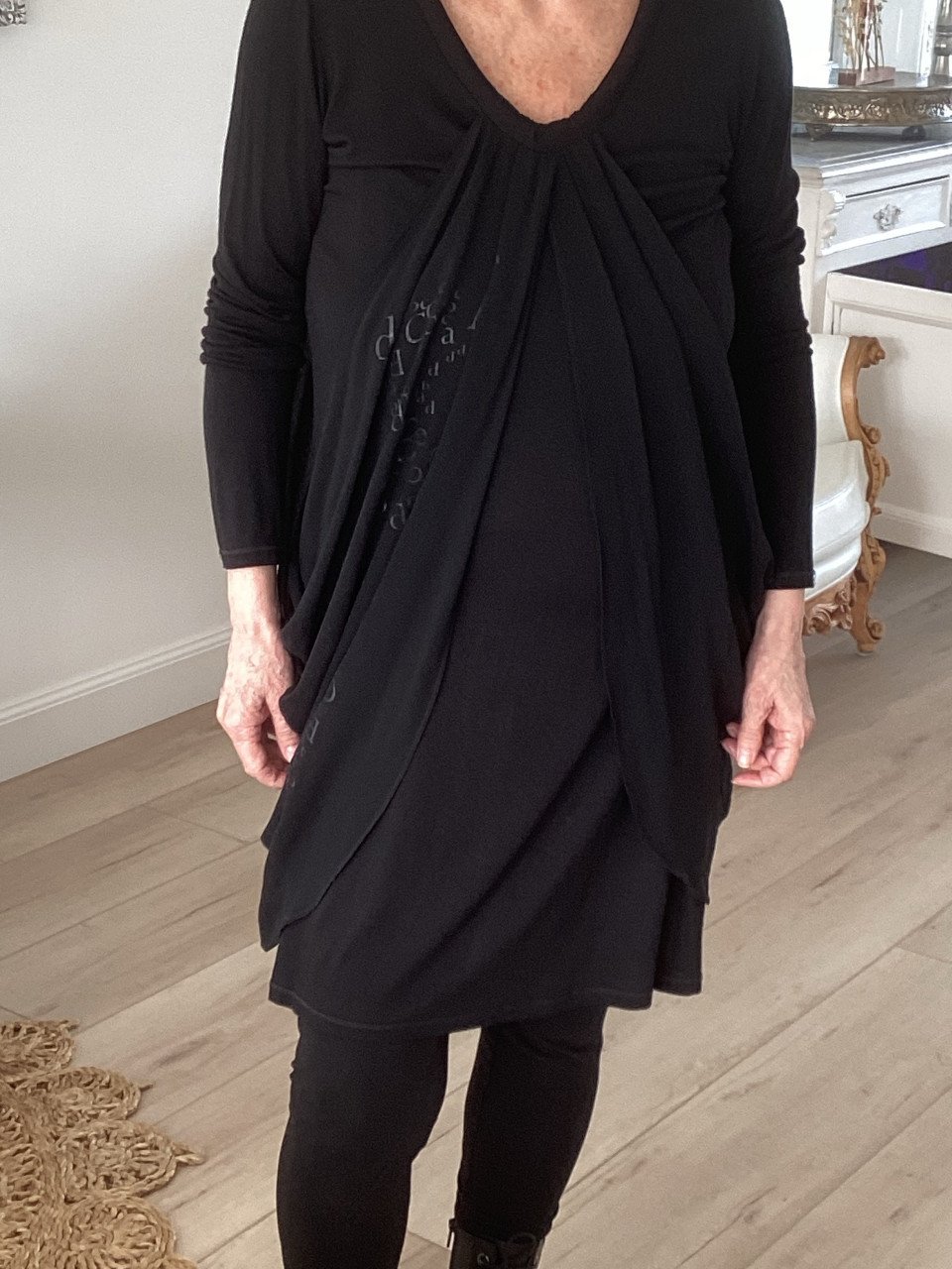 Jurkje met tule stretch maat xl