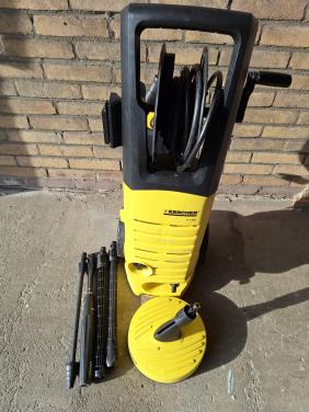 Karcher K 3.495 hogedrukreiniger met terrasreiniger.