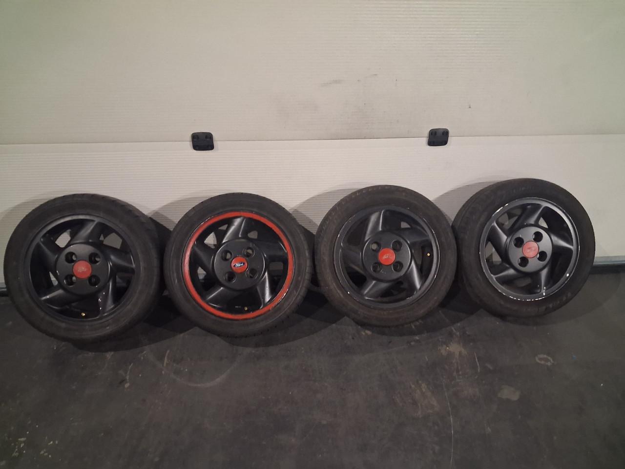 Ford fiesta velgen set