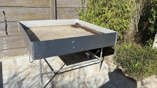 Kweek / tuin tafel aluminium