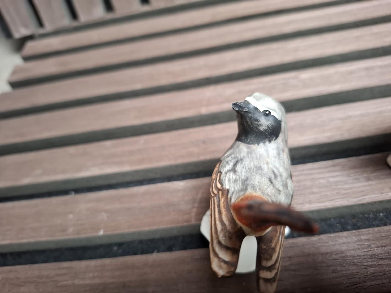 Twee Goebel porseleinen vogelfiguren, W. Germany