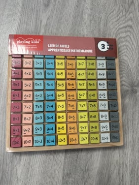 Tafels leren spelbord
