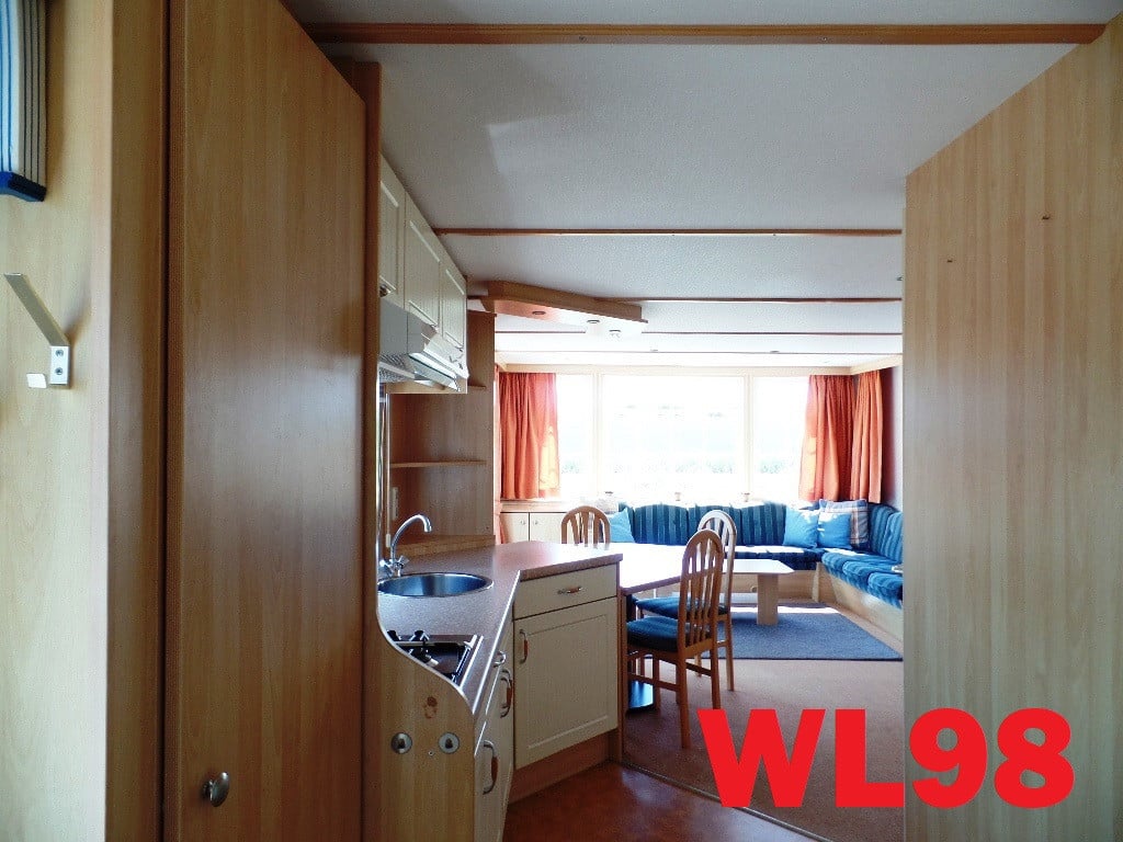 Keurig chalet met dubbel glas met 2 slaapkamers en dubbel glas te koop