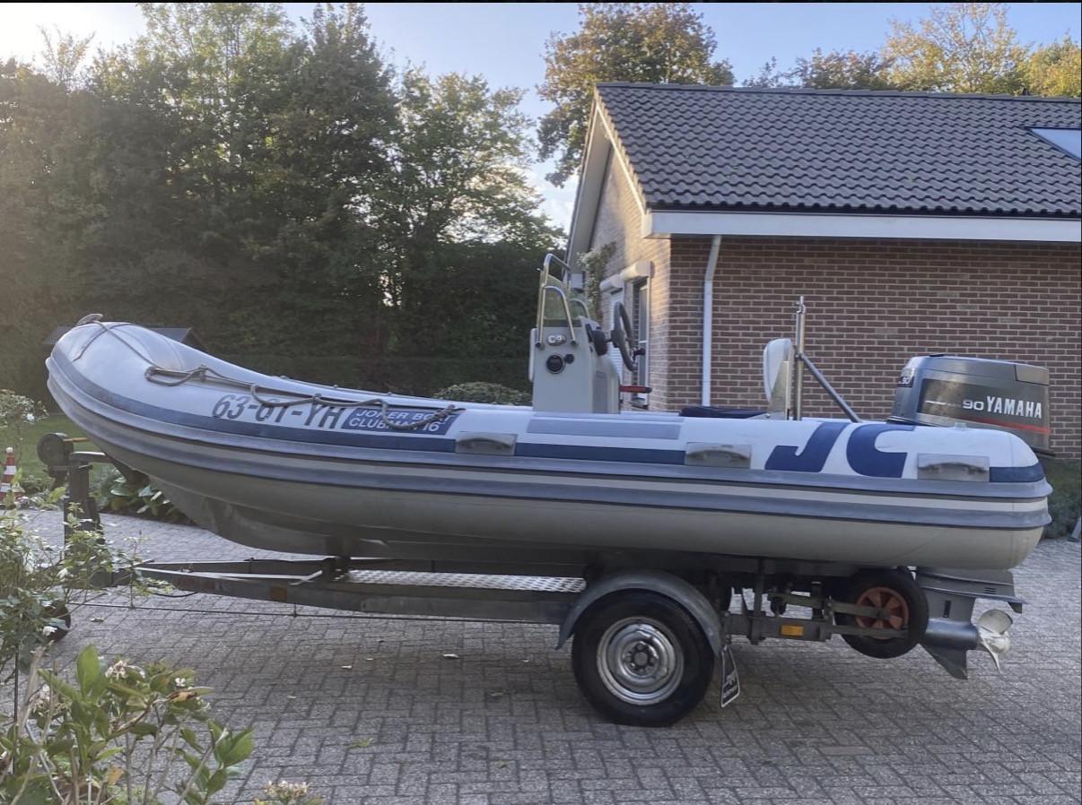 Rubberboot Joker Clubman 16 Rib – 4.70 m – Yamaha 90 PK – Hypalon – Comple