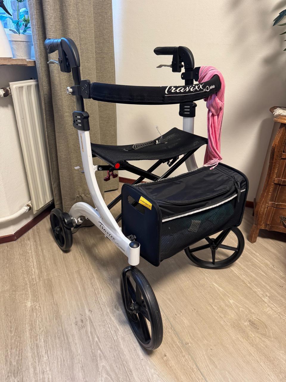 Rollator Travixx Classic Salt White S