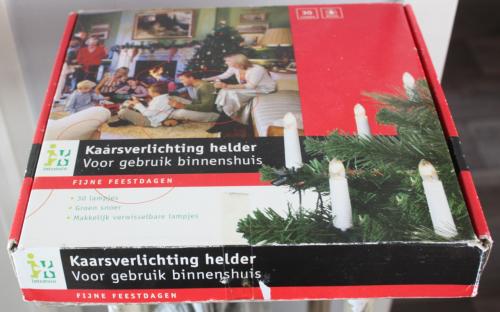 Kaarsverlichting helder 30 kaarsjes
