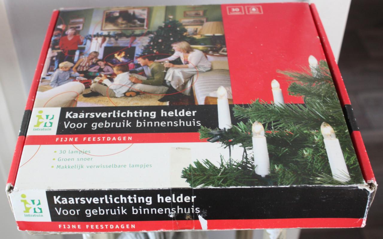 Kaarsverlichting helder 30 kaarsjes