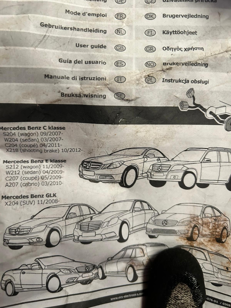 TREKHAAK MERCEDES VAN HET MERK BRINK