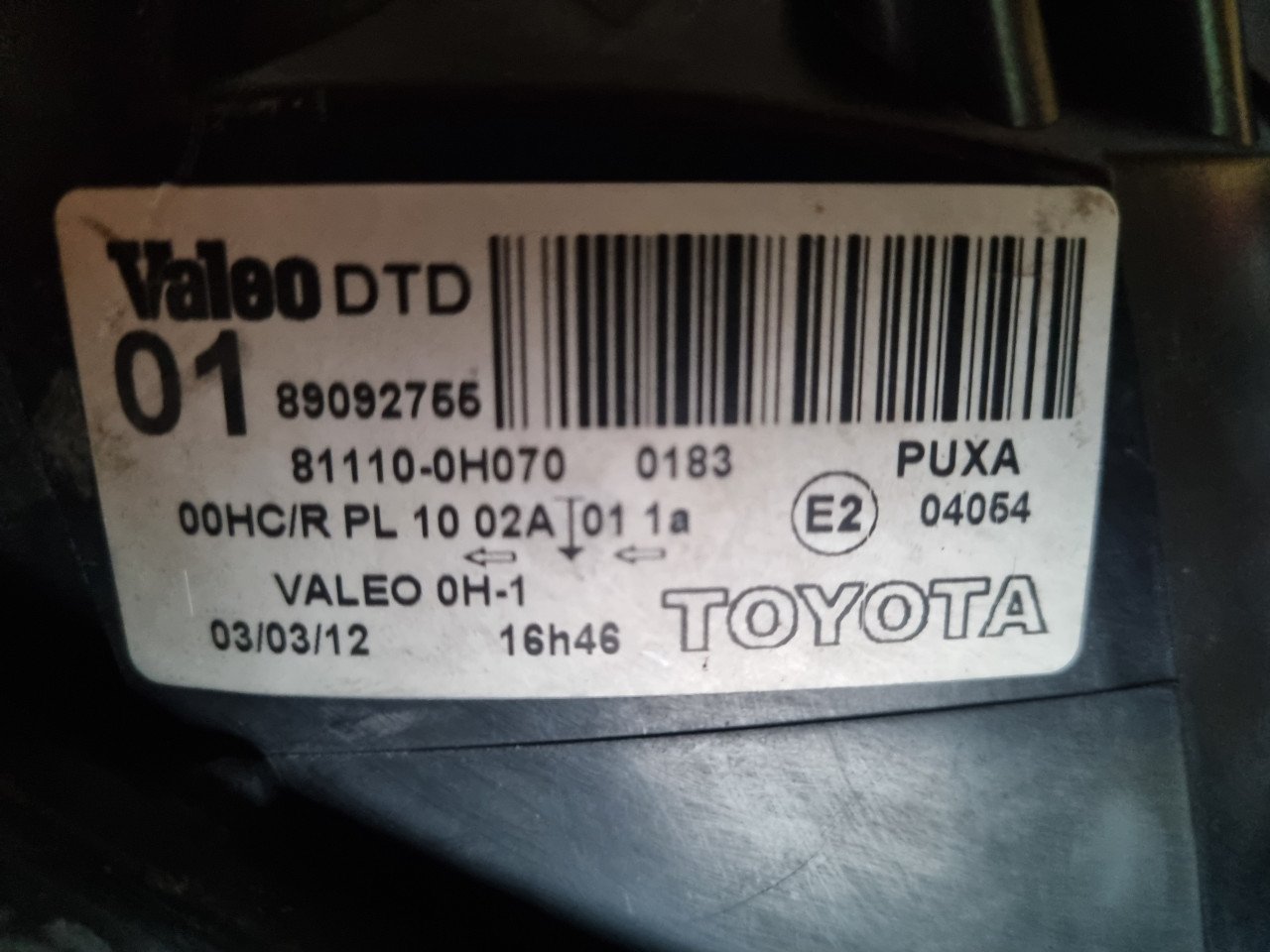 Koplampen Toyota Aygo (2005-2014)