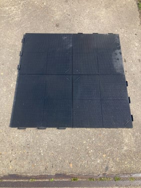 Evofloor voortent tegels, kliktegels 50x50x2,7cm