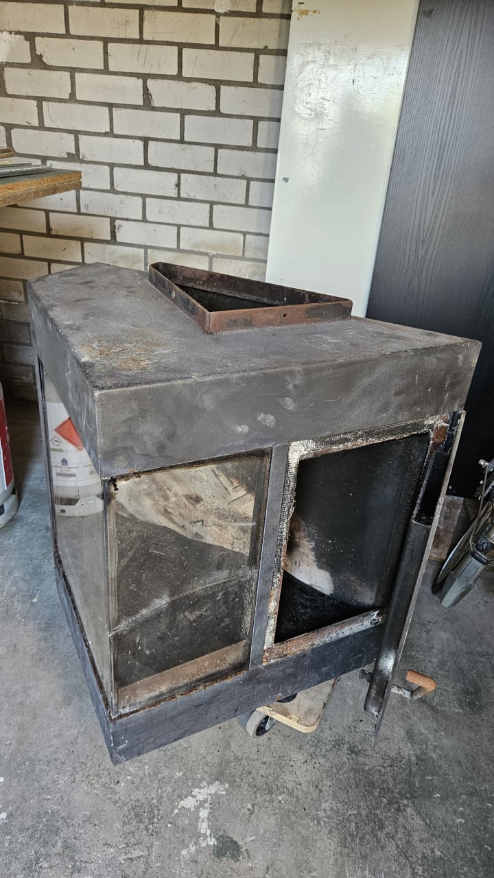 Hout kachel