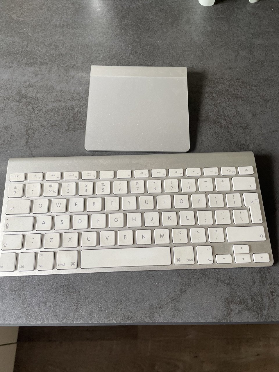 Trackpad en toetsenbord Apple