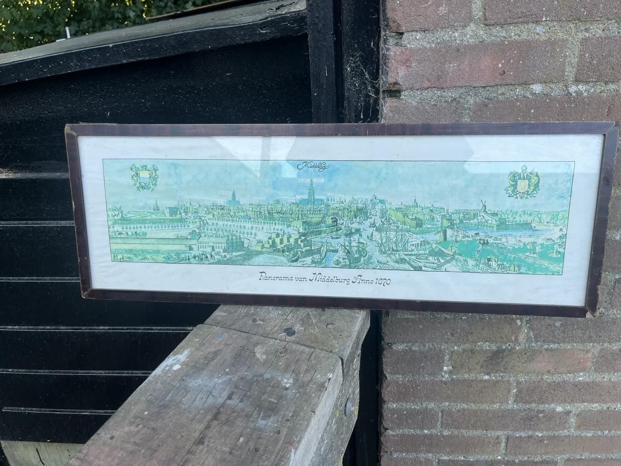 Gravure Middelburg anno 1610