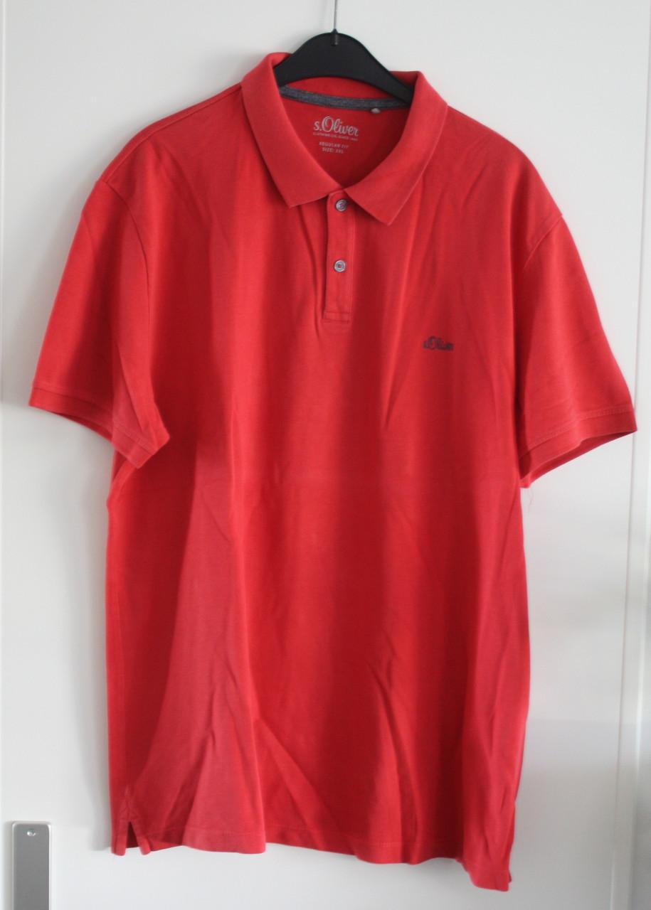 Rode polo maat xxl