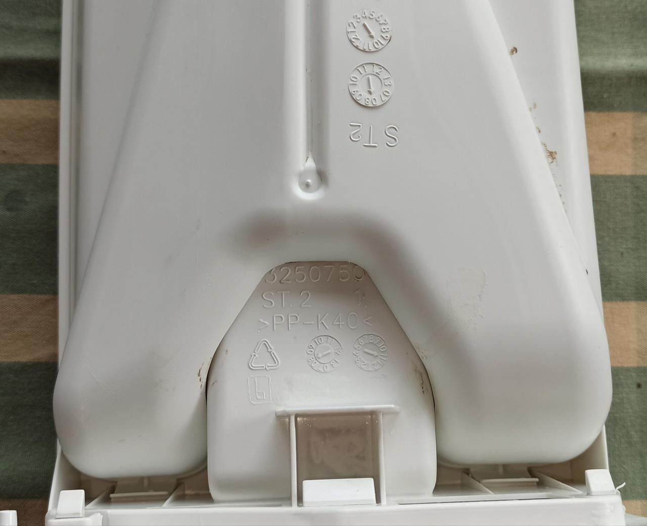 Wasmachine accessoire LAVAMAT 52840 wasmiddelbak zeepbakje + voorkant