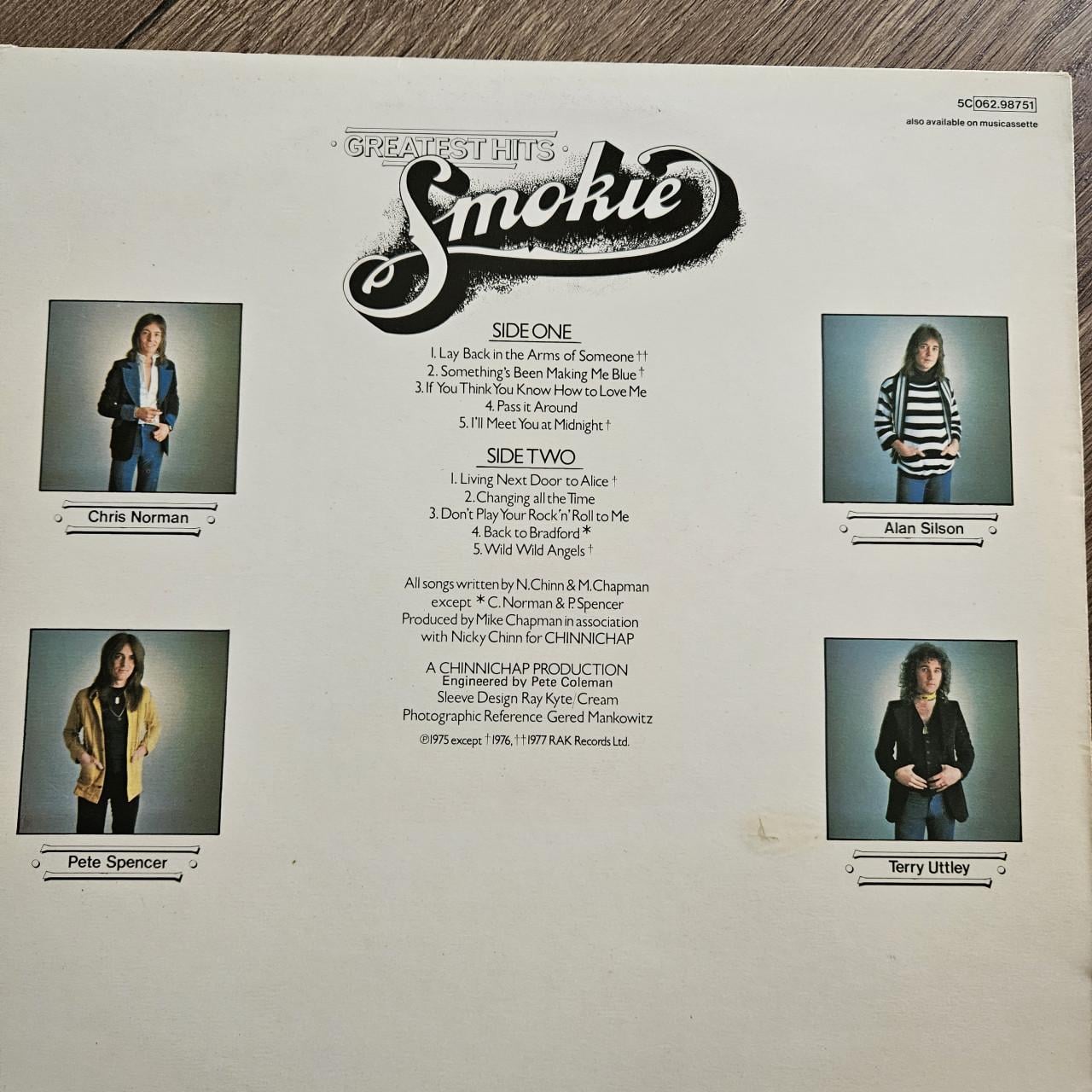 LP  greates hits  -SMOKIE-