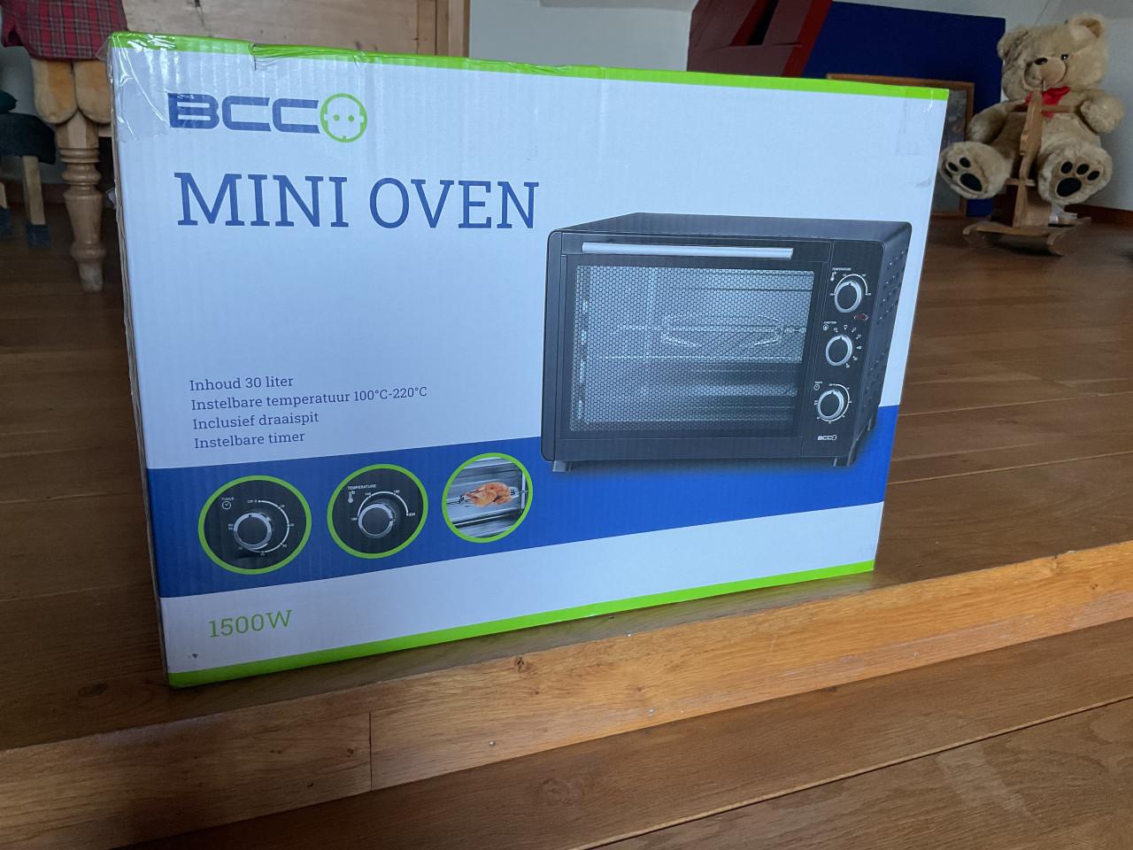 Mini oven met gril
