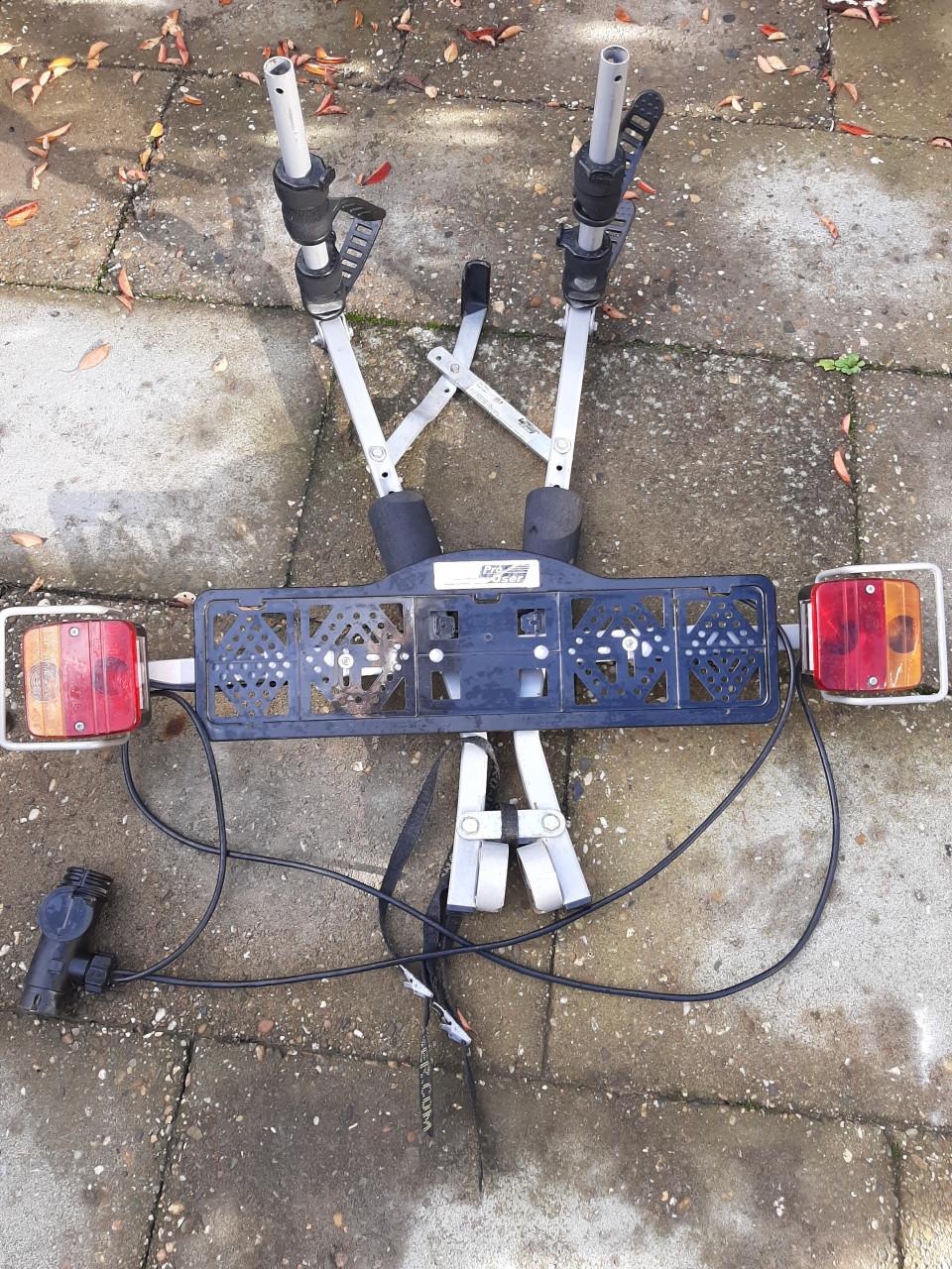 Fietsendrager met verlichting Pro User van Briljant