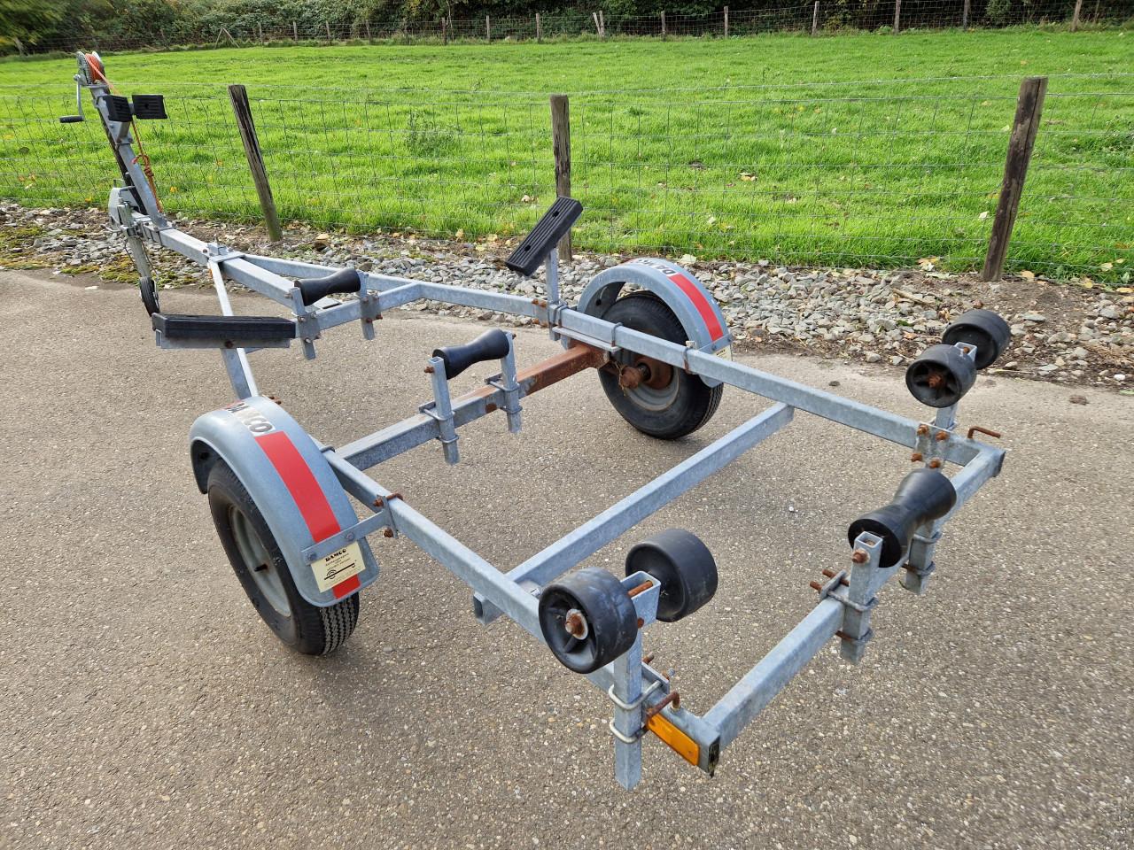 DAMCO 500 kg kantel trailer