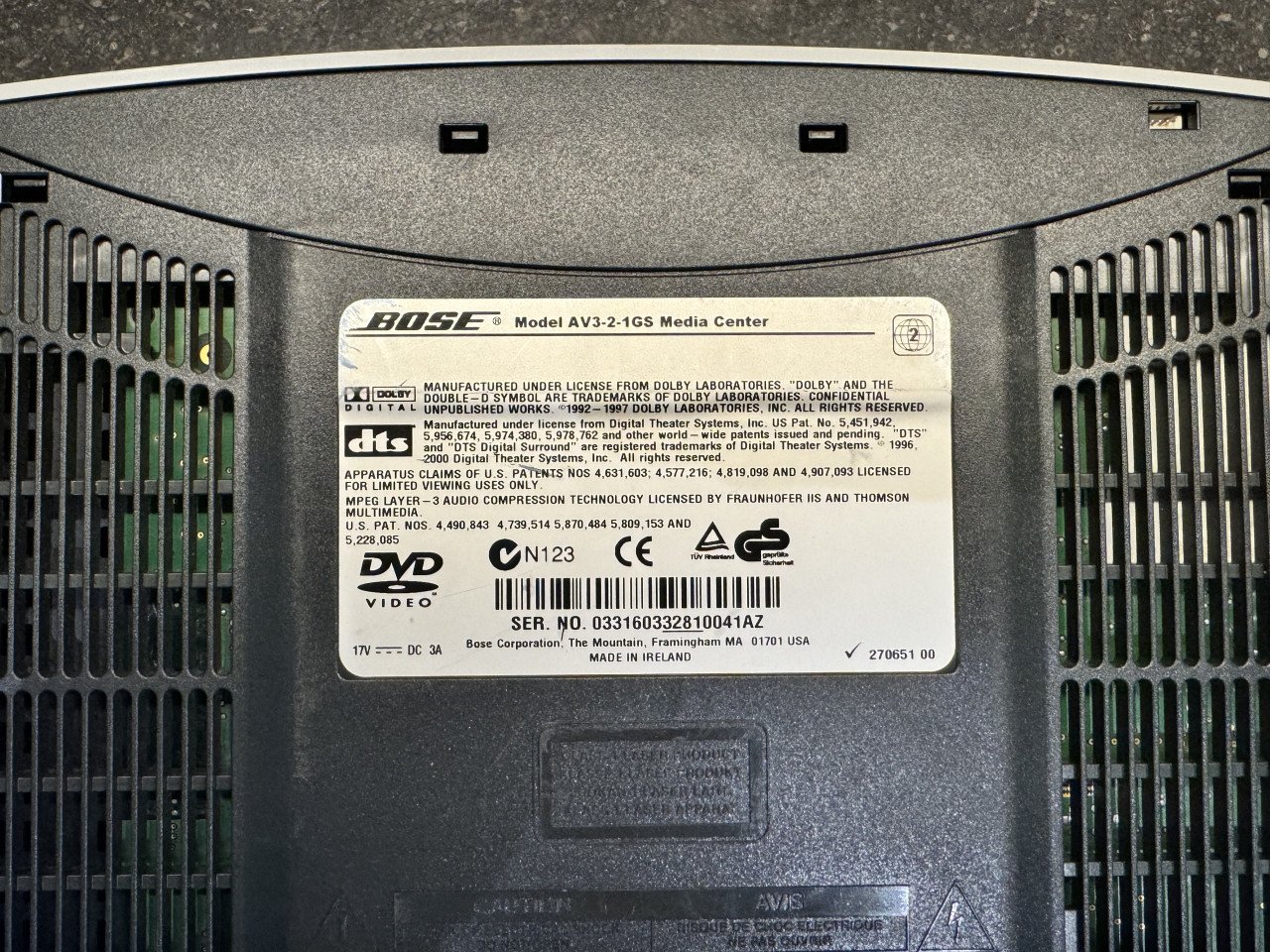 Te koop Bose 321 GS series 3 Home Entertainment Systeem