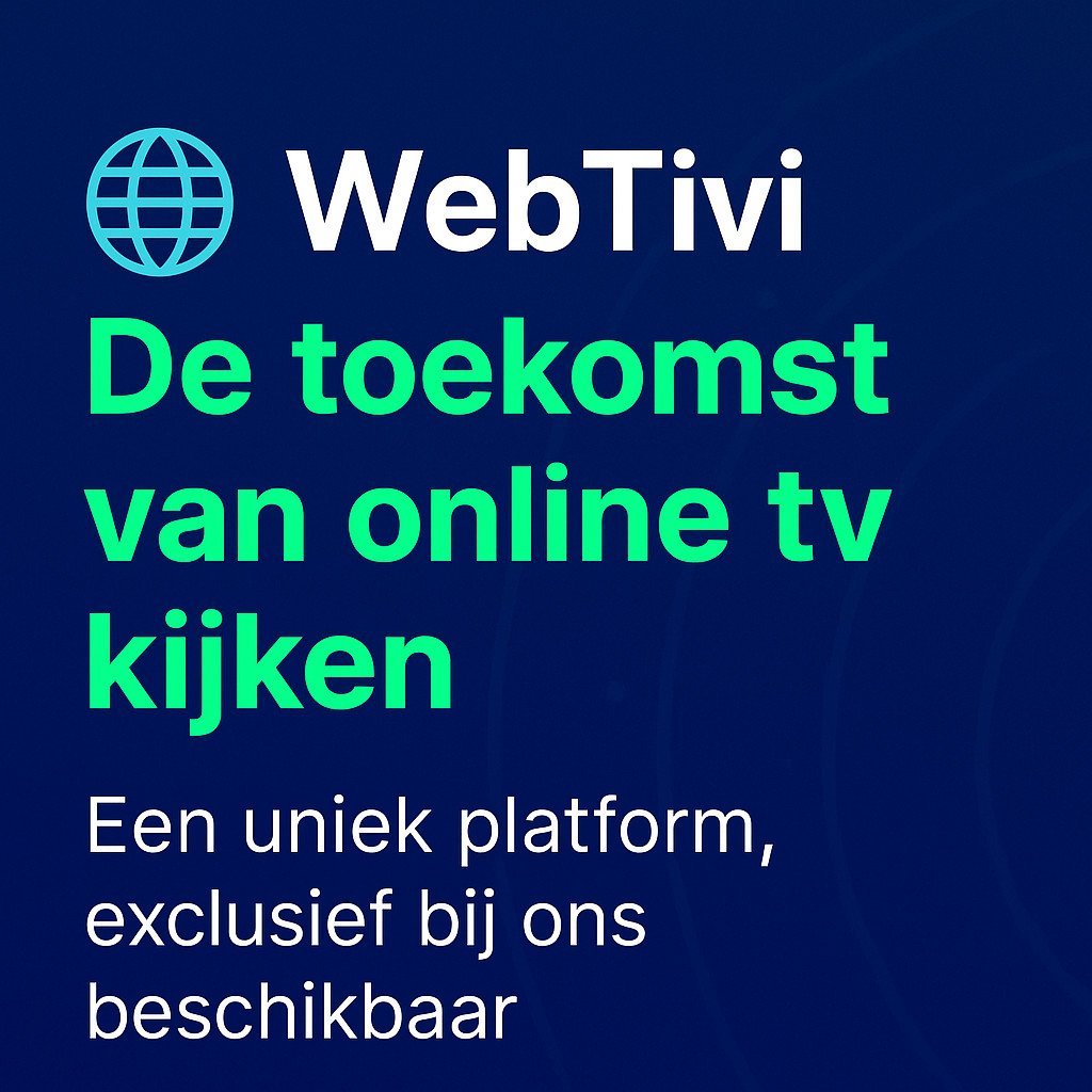 WebTivi ( uniek, nieuw exclusief )