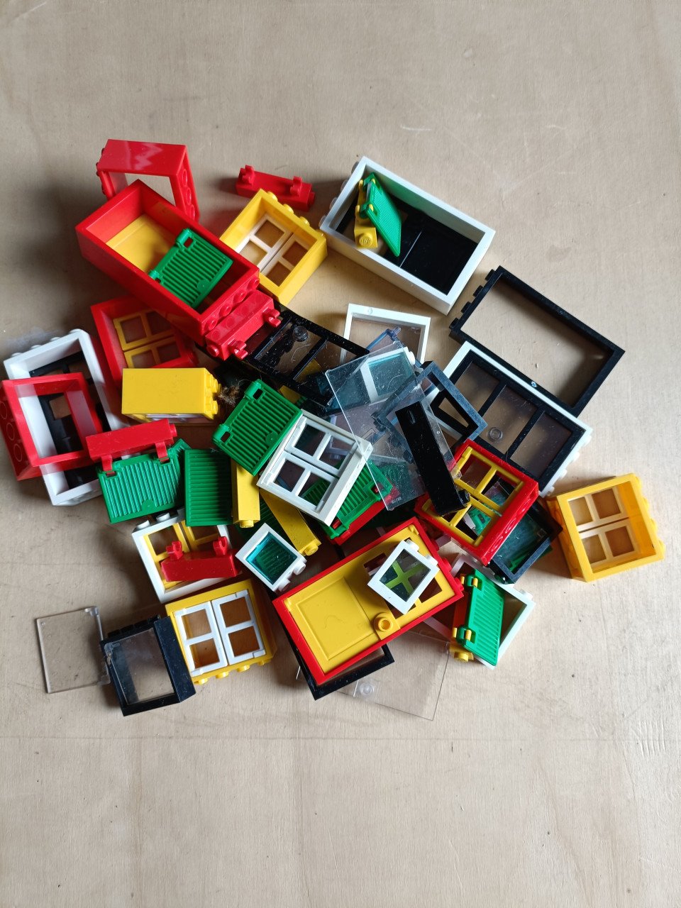 Lego ramen en deuren - gereserveerd