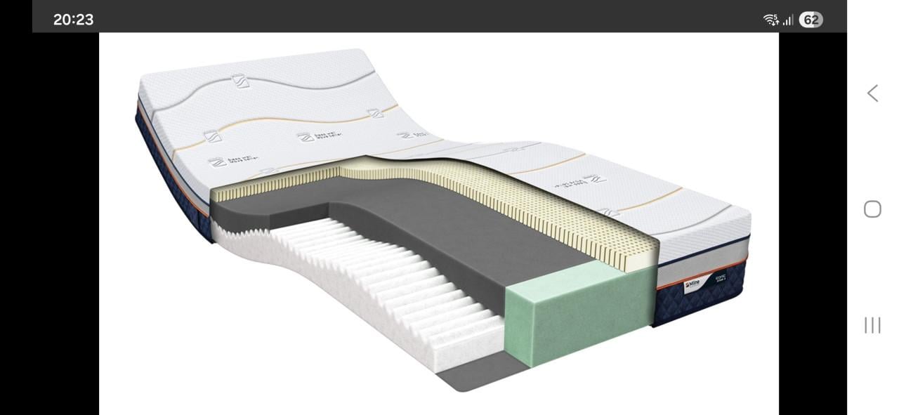 Te koop: 2 matrassen van 1 jaar oud (M Line 3 en M Line 4)