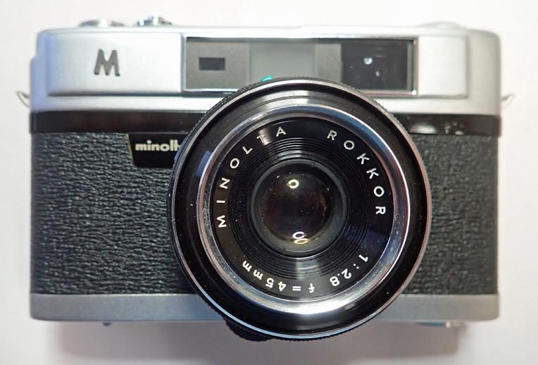 MINOLTA A5  Meetzoeker camera