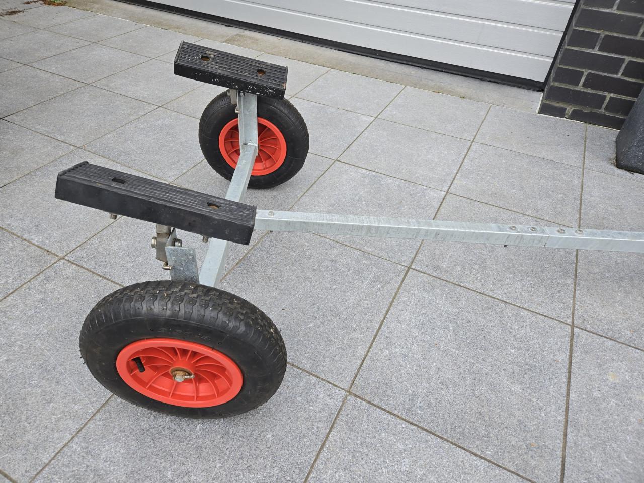 Strandtrailer rubberboot