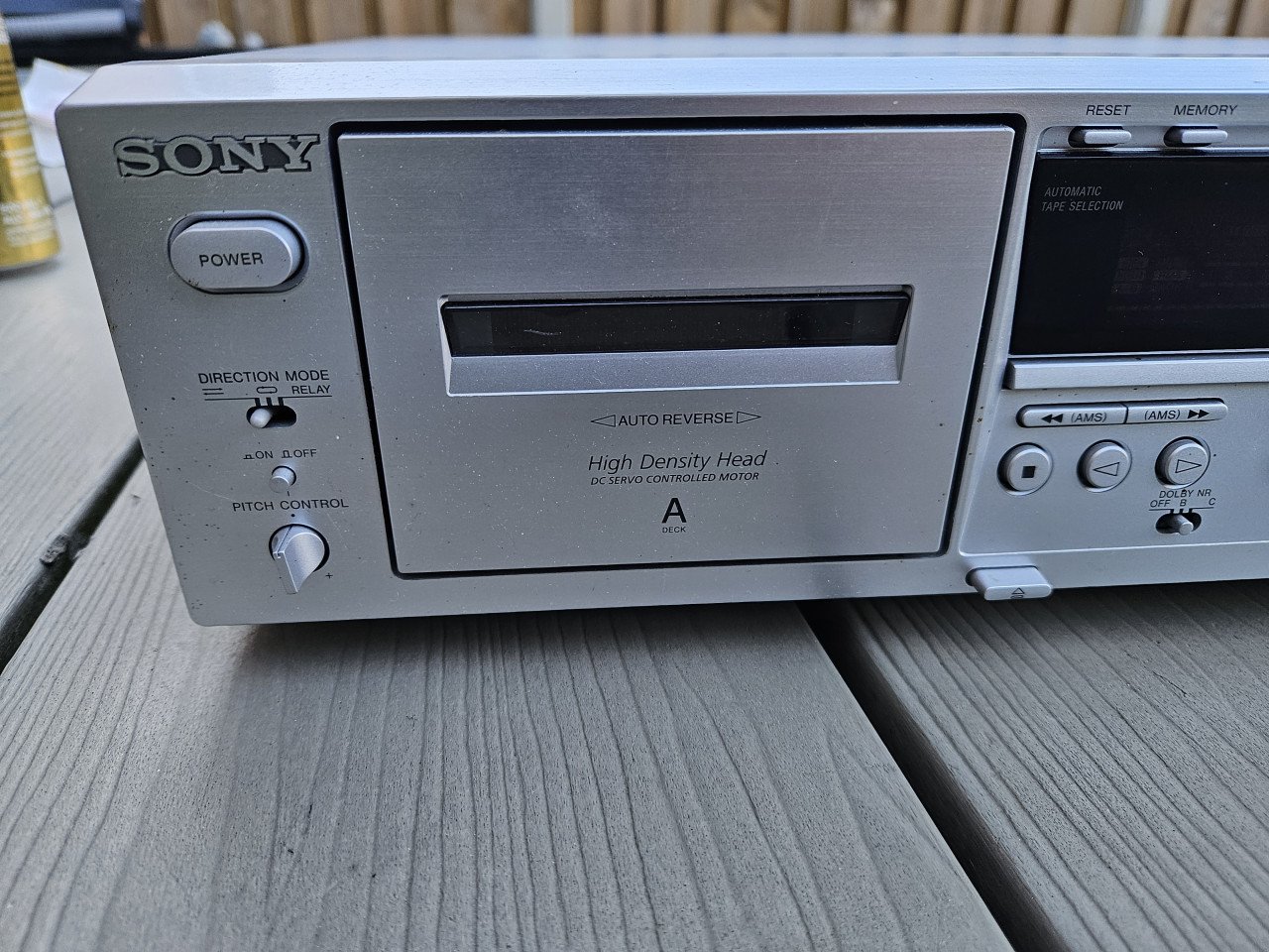 Sony TC-WE475 dubbel cassettedeck Dolby BC HX PRO Autoreverse