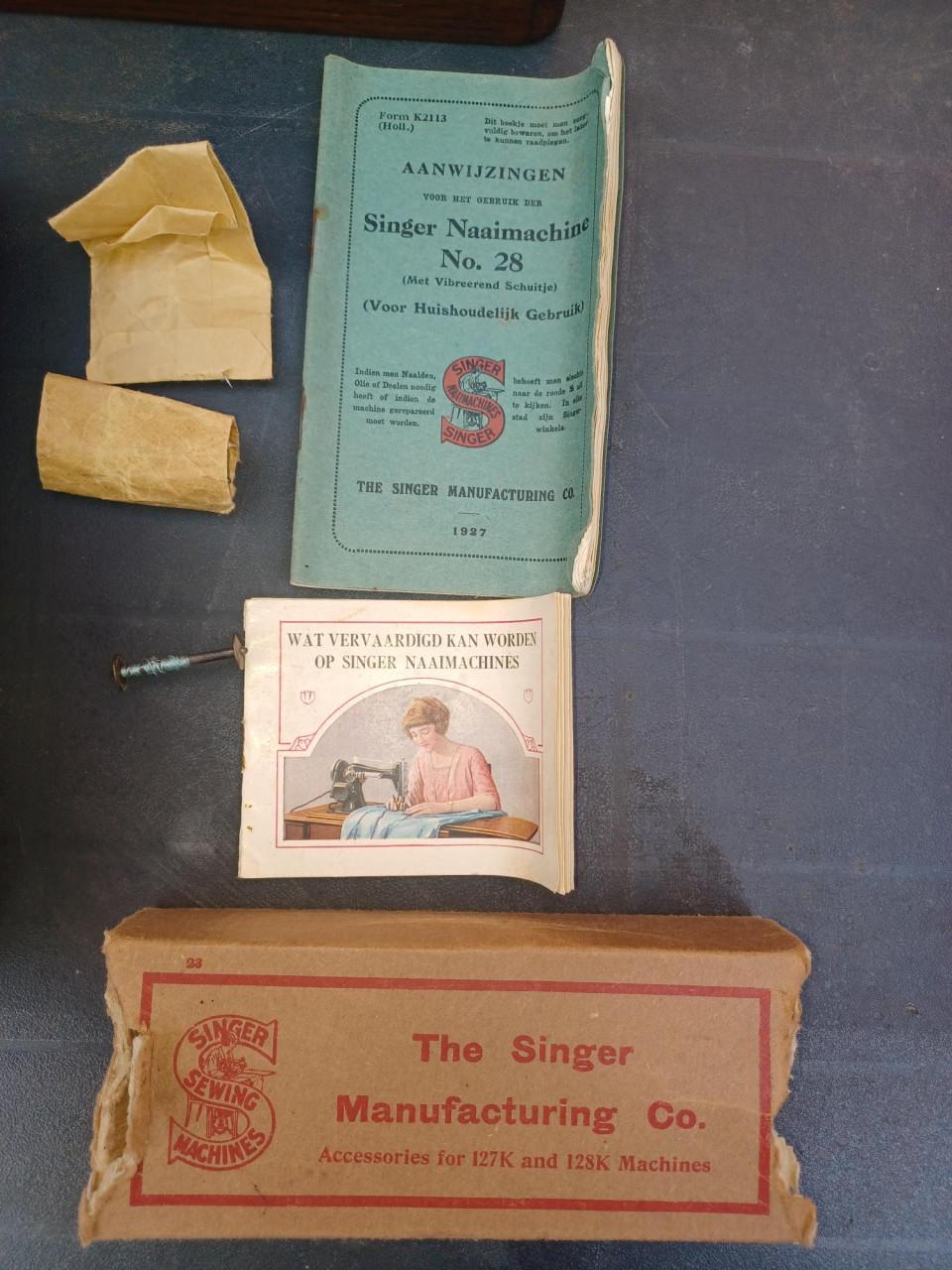Oude Singer naaimachine