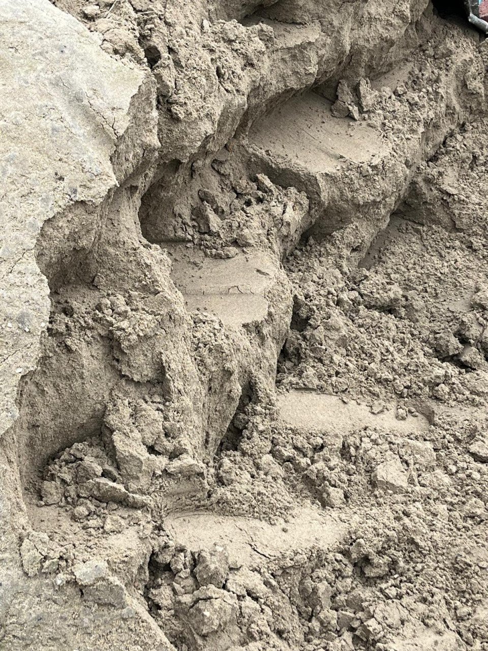 Ophoog zand