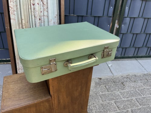 Picknickkoffertje  groen (1)