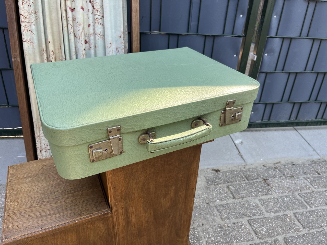 Picknickkoffertje  groen (1)