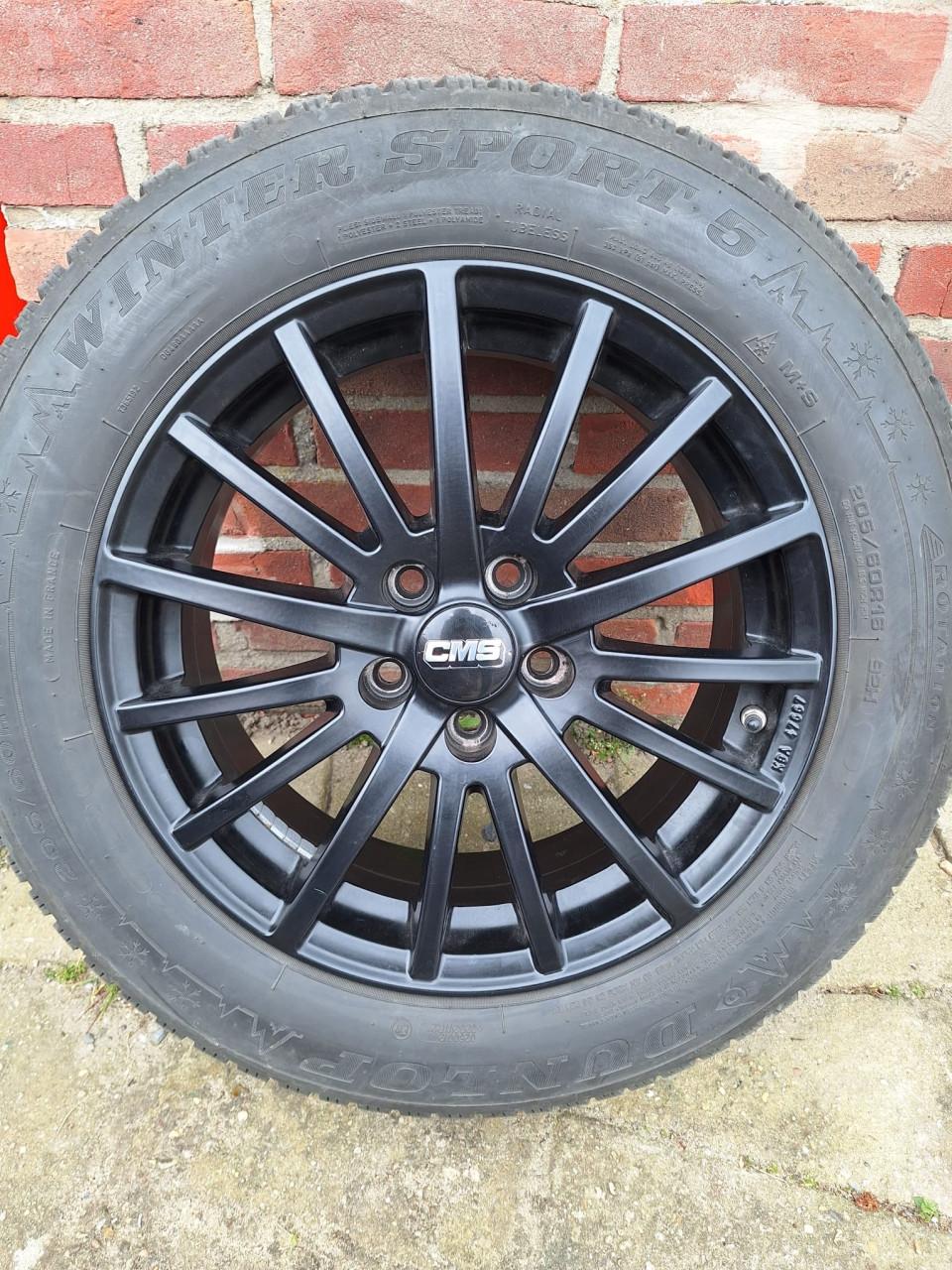 Velgen met winterbanden voor div Opel/Chevrolet