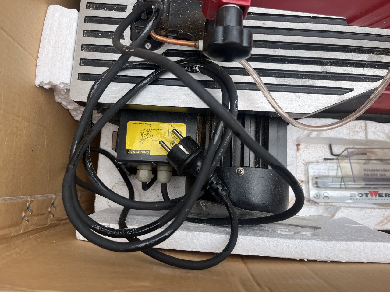 Figuurzaagmachine RotWerk ESF 160DS -180 W