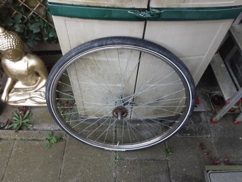 28 inch r.v.s achterwiel met terugtraprem