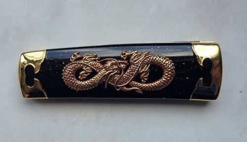 Franklin Mint - Dragon of the East verzamelaars Tanto mes (N0667)