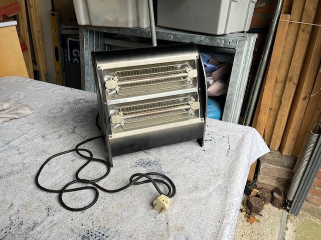 Straalkacheltjes, elektrisch